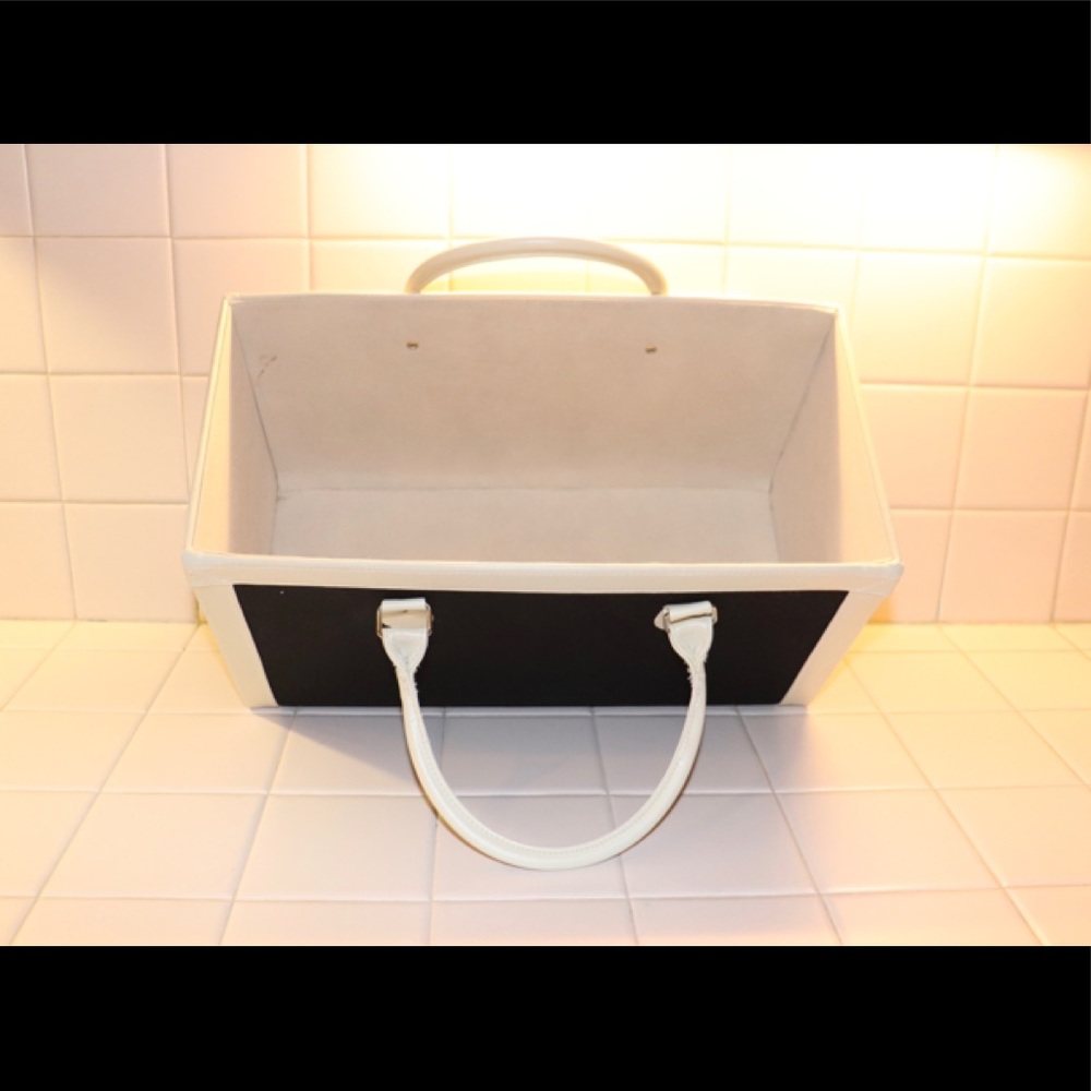 DOUBLE HANDLED CANVAS COVERED STORAGE BINS - Picture 7 of 10